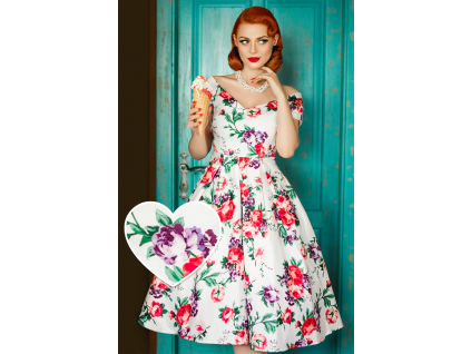 Lily White Floral 1