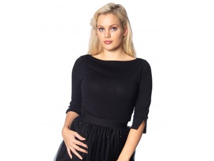 Banned Retro top Oonagh - Black