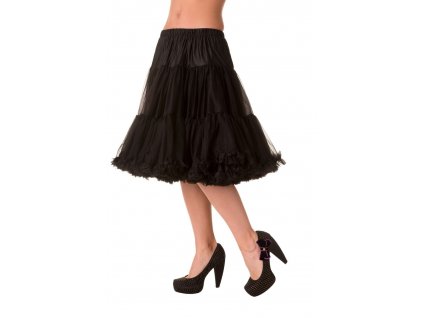 Banned Retro Starlite Petticoat Black Medium 23"