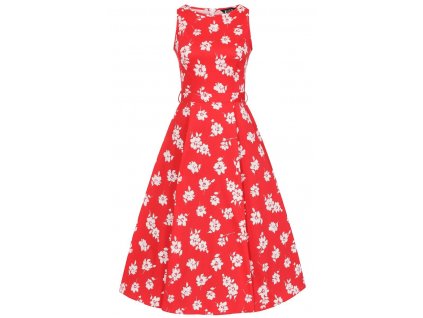 Lady V London Venetian Floral Hepburn Dress