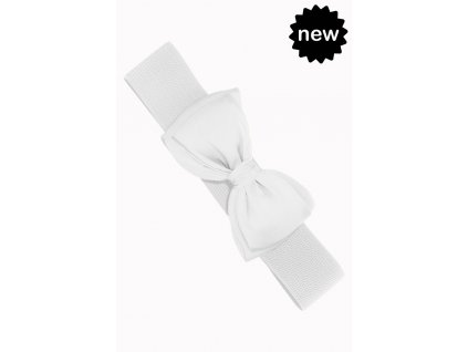 Banned Retro Snow White Bella Retro Bow Belt