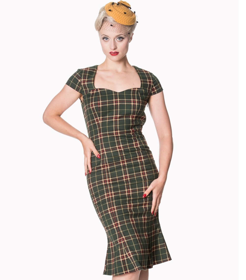 Banned Retro pouzdrové retro šaty Poppy Velikost: XS (UK 8)