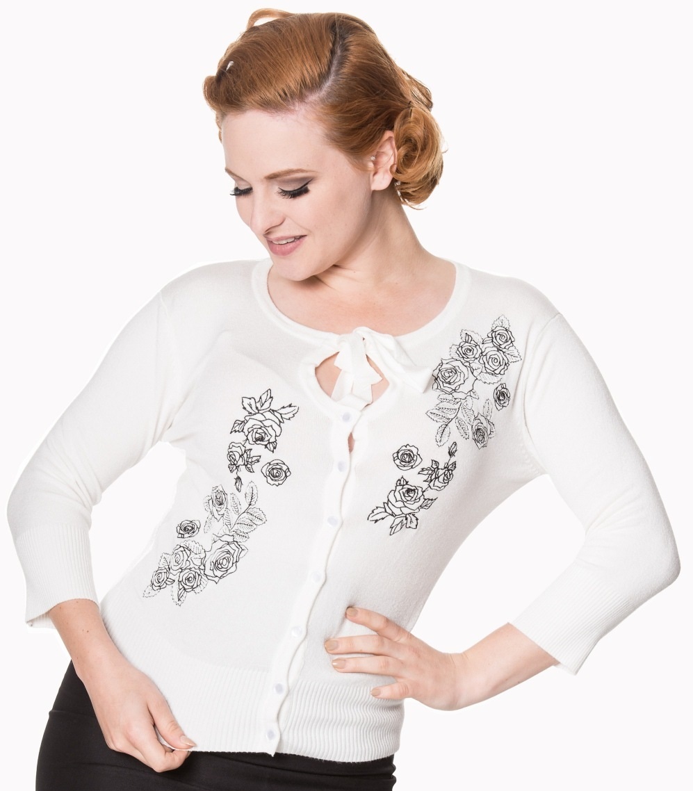 Banned Retro kardigan Delilah Velikost: S (UK 10)