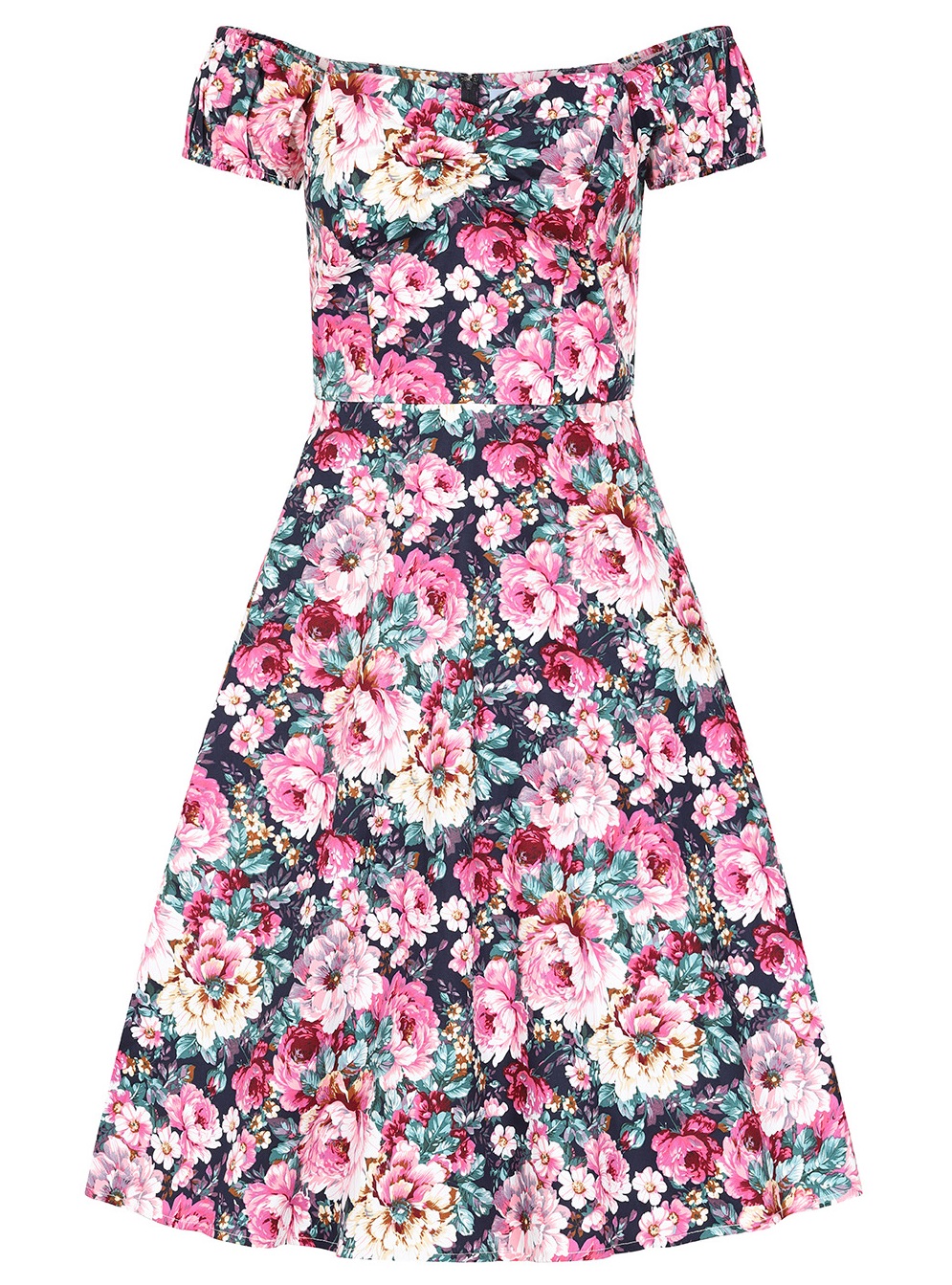 Banned retro šaty Flower Show Velikost: S (UK 10)