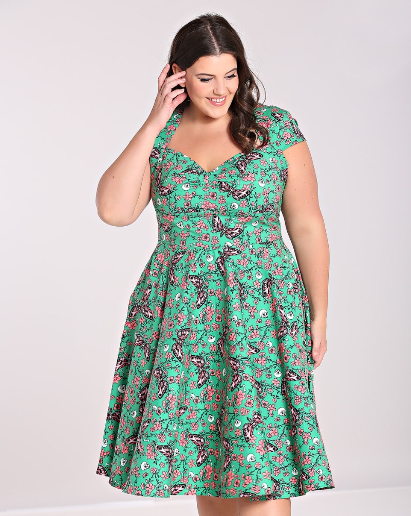 Hell Bunny retro šaty Madilynn Velikost: M (UK 12)