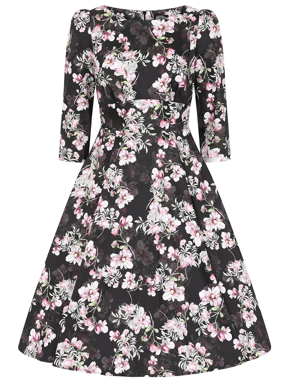 H&R London retro šaty Kate Velikost: XL (UK 16)