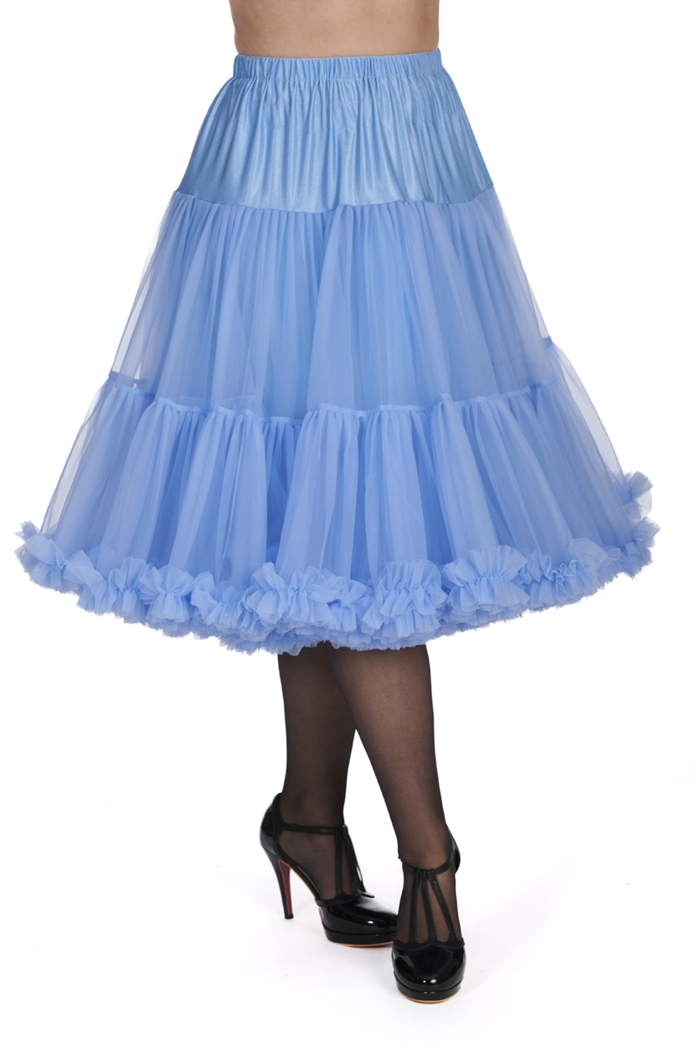 Banned Retro spodnička Lifeforms Cornflower Blue dlouhá Velikost: XS-S