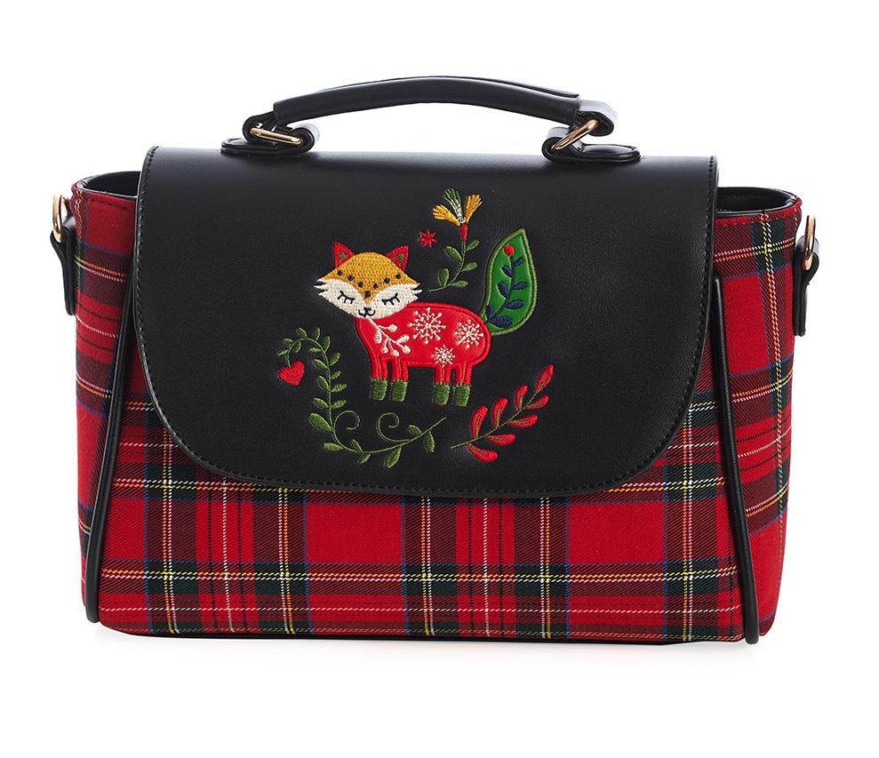 Banned Retro kabelka Scandi Christmas Fox
