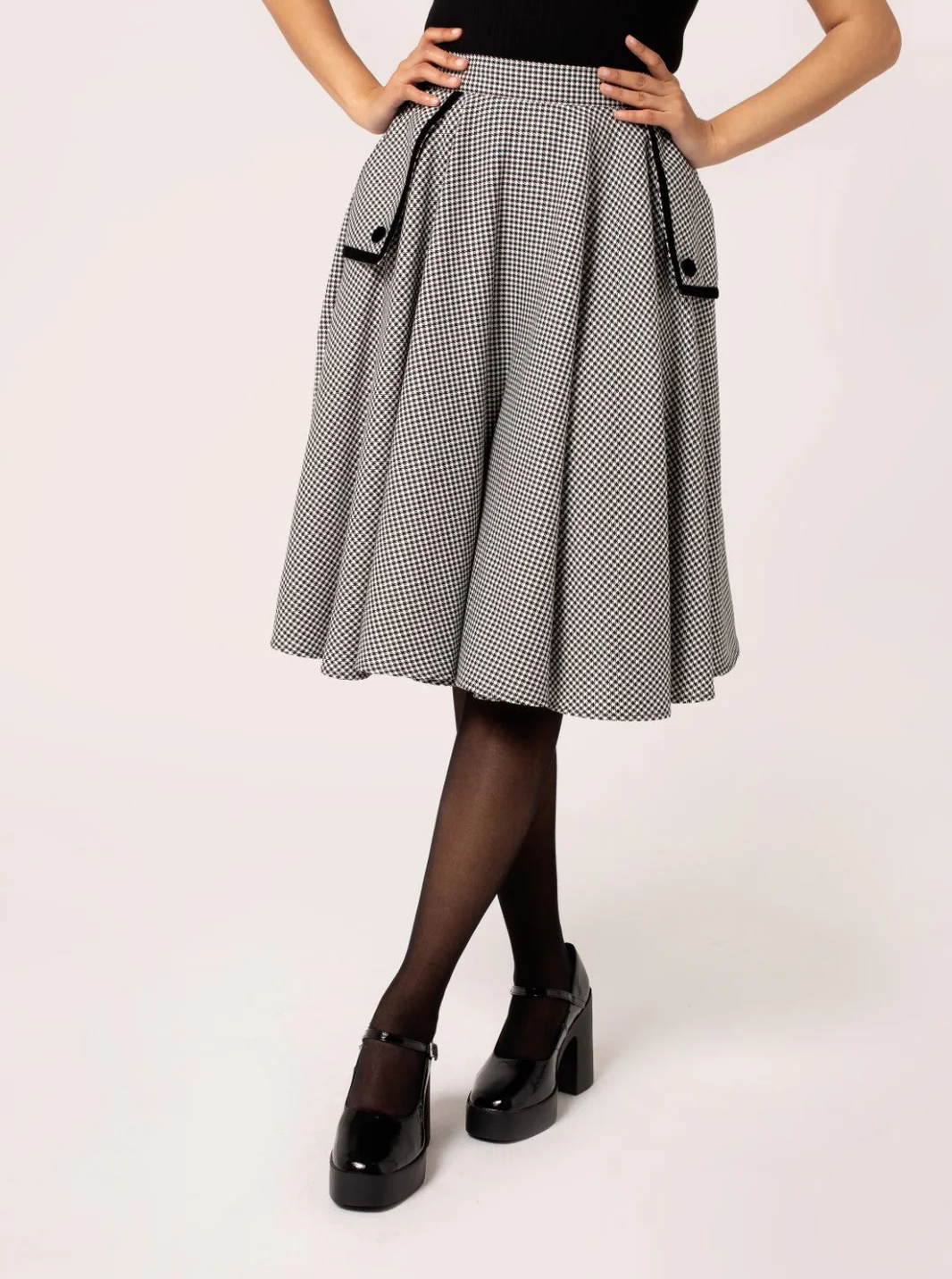 Hell Bunny sukně Teddy Velikost: 6XL (UK 26)