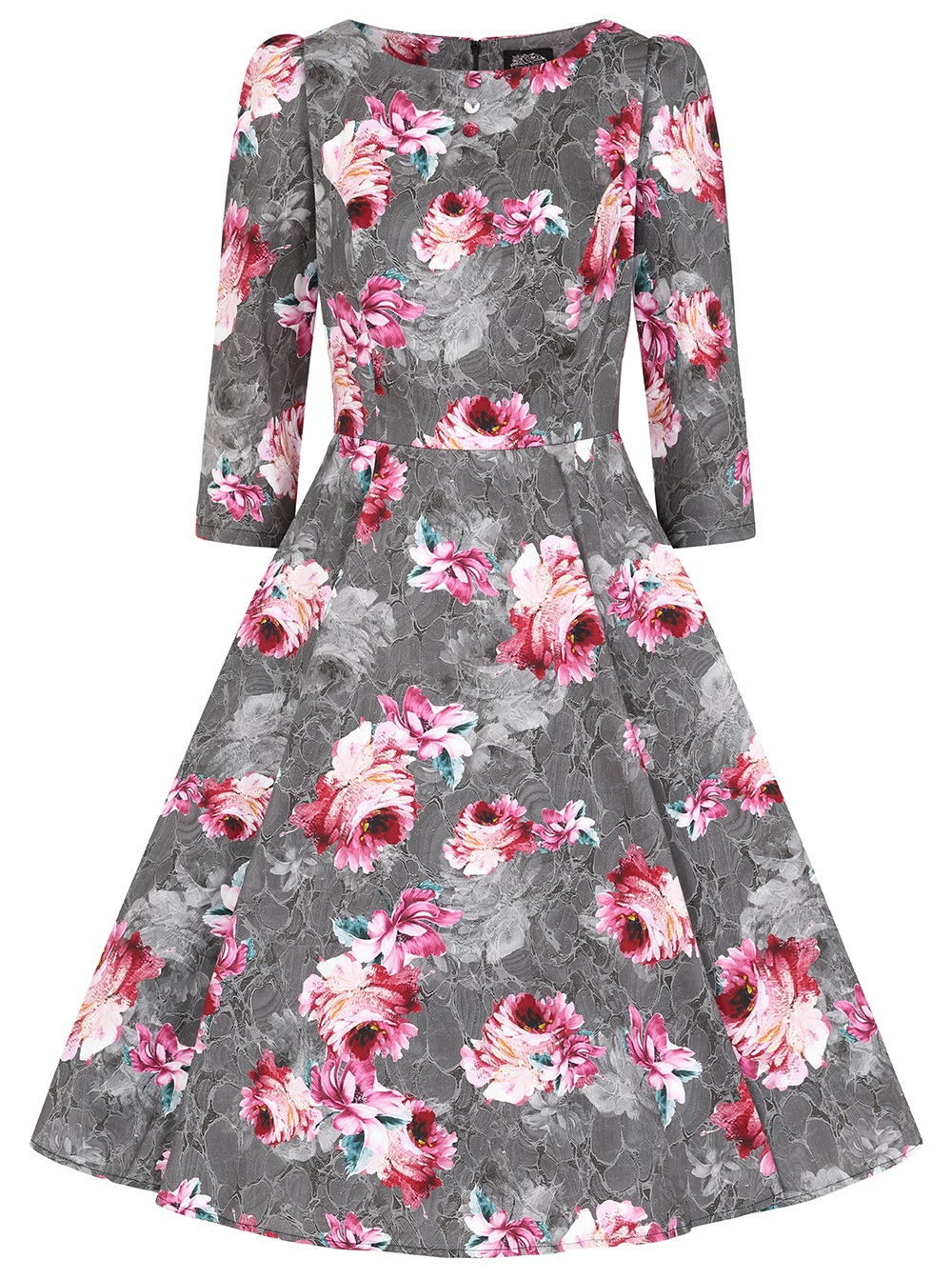 H&R London retro šaty Harriet Velikost: XS (UK 8)