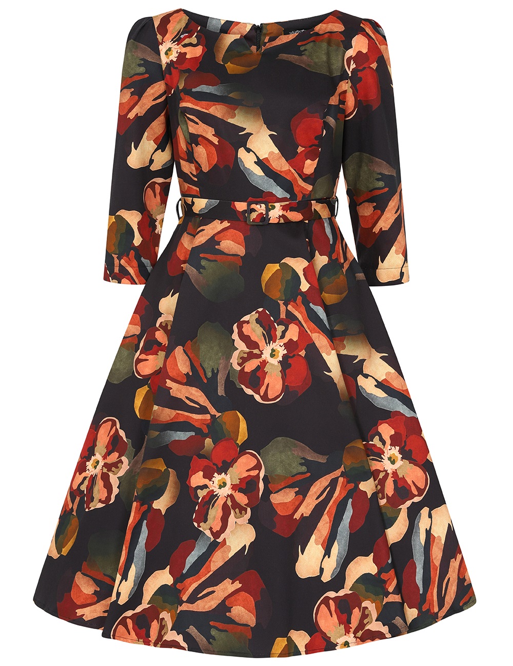 H&R London retro šaty Mabel Velikost: XS (UK 8)