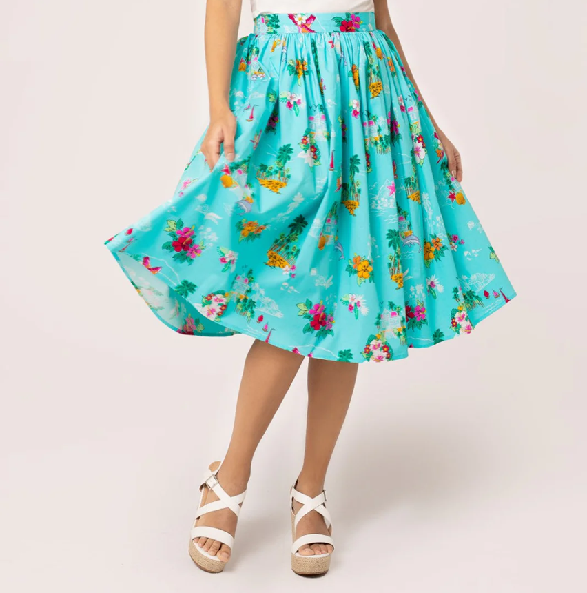 Hell Bunny sukně Ayanna Velikost: S (UK 10)