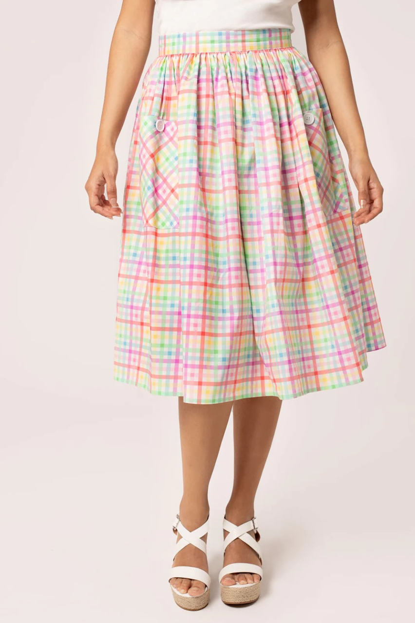 Hell Bunny sukně Suzon Velikost: 4XL (UK 22)