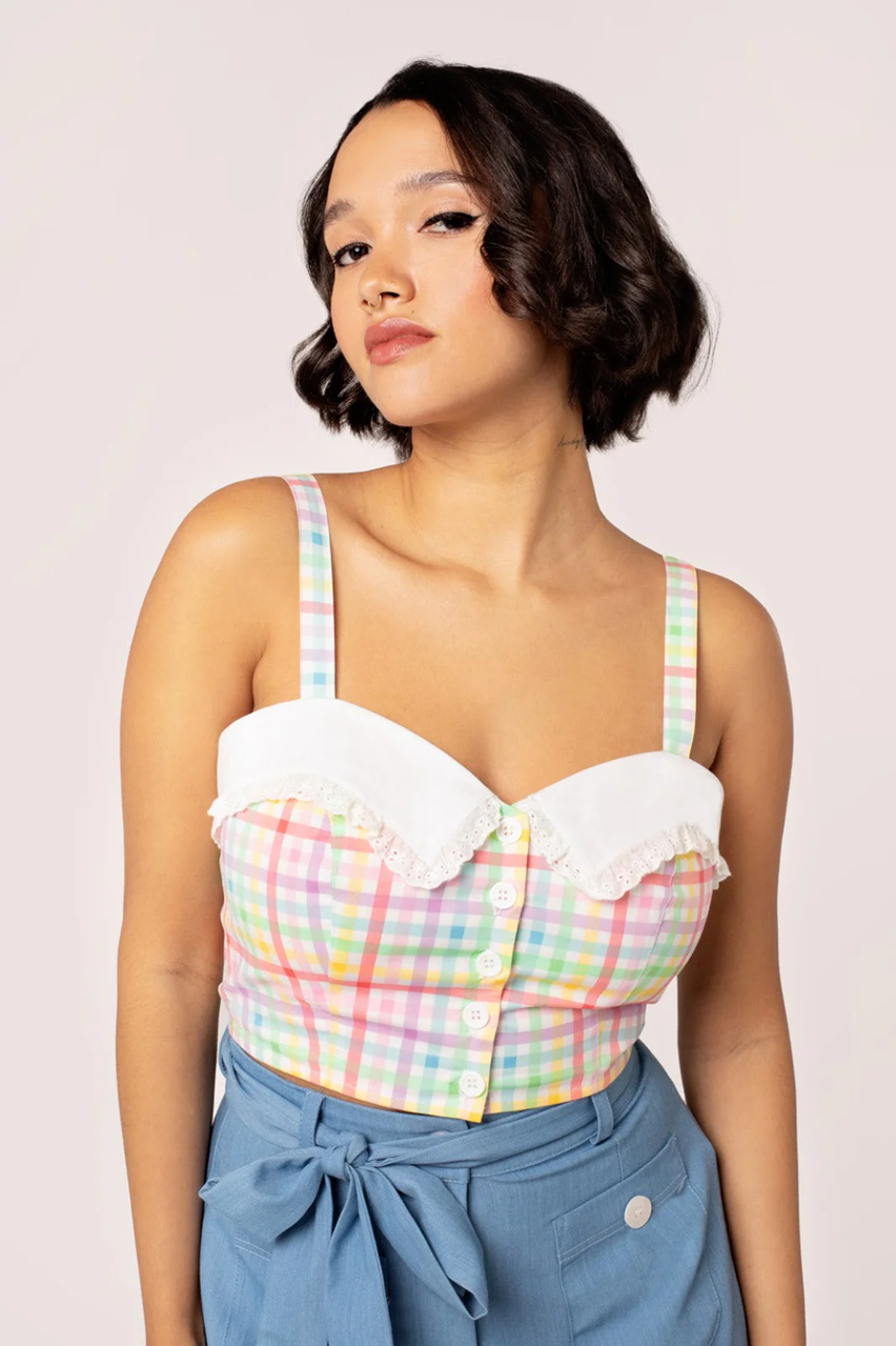 Hell Bunny top Suzon Velikost: XS (UK 8)