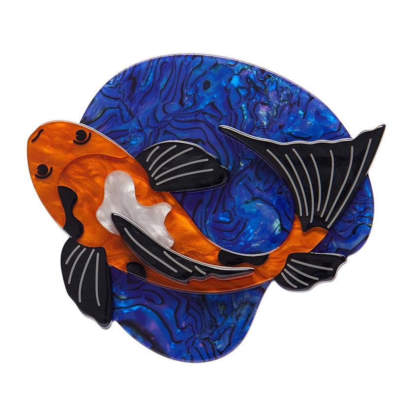 Erstwilder brož Nishikigoi