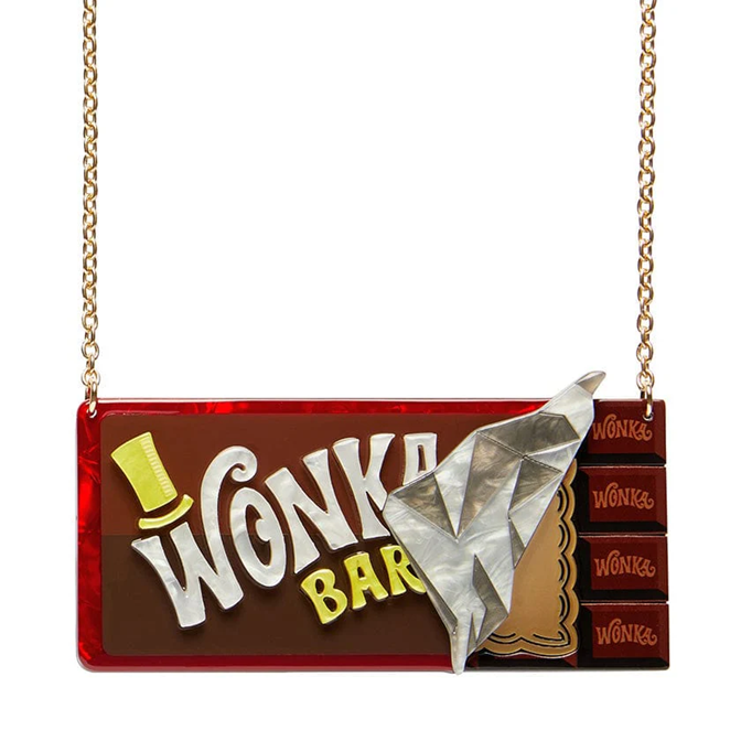 Erstwilder náhrdelník Winning Wonka Bar