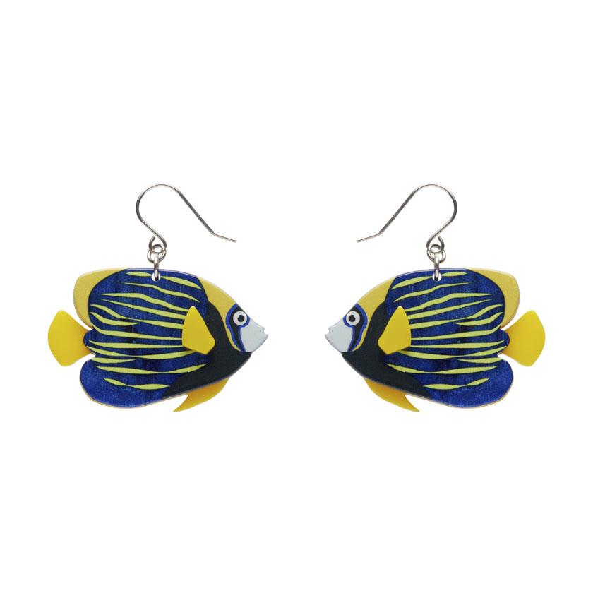 Erstwilder náušnice Emperor Angelfish