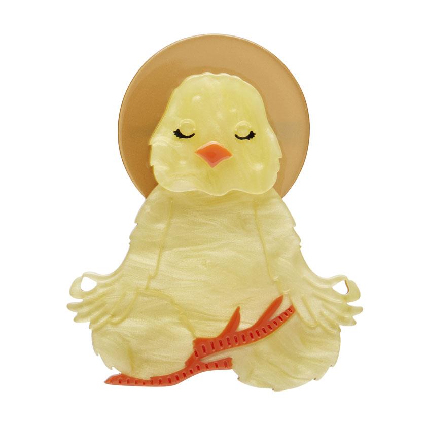 Erstwilder brož The Yoga Chick