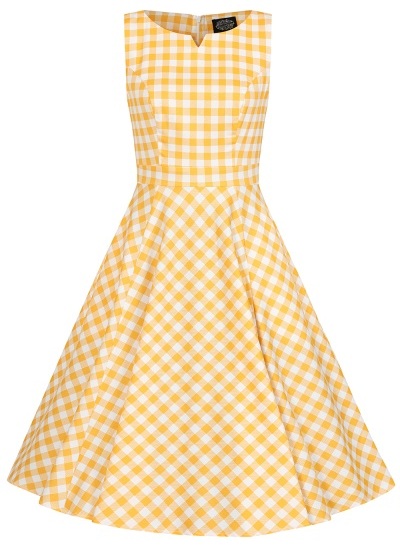 H&R London retro šaty Gemma Velikost: S (UK 10)