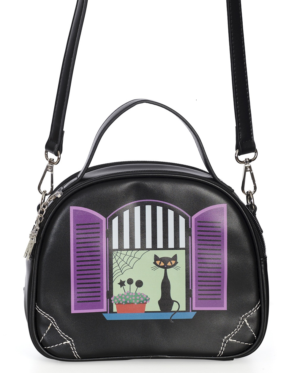 Banned Retro kabelka Window Cat