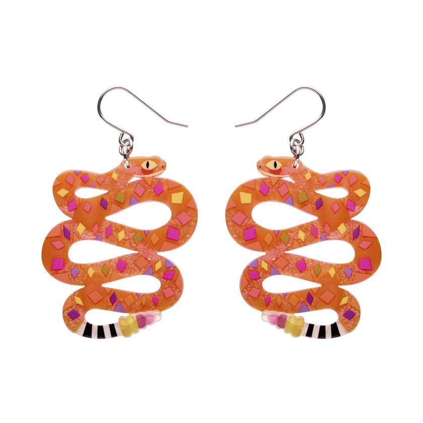 Erstwilder náušnice The Rowdy Rattlesnake