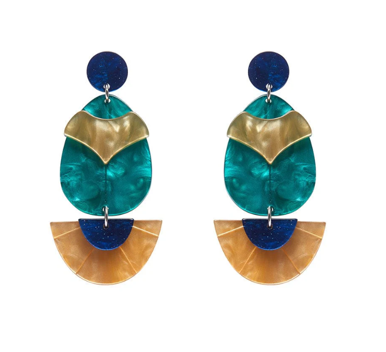 Erstwilder náušnice Secret Scarab