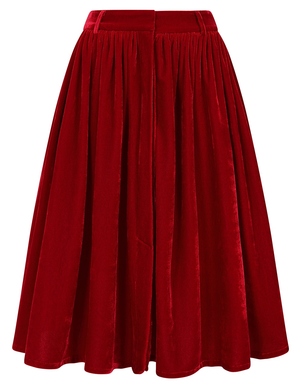 Banned Retro sametová sukně Millie Velikost: XS (UK 8)