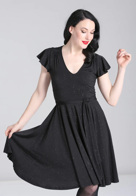 Hell Bunny šaty Luna Velikost: XS (UK 8)