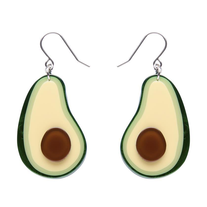 Erstwilder náušnice Avocado Affair
