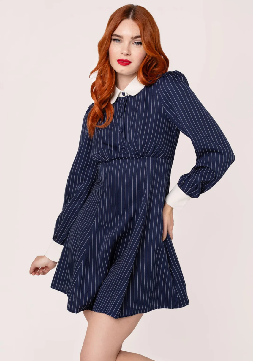 Hell Bunny minišaty Costello Velikost: XS (UK 8)