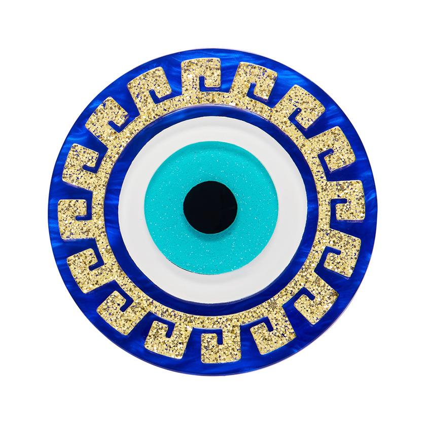 Erstwilder brož Evil Eye Amulet