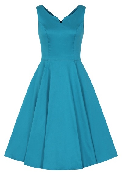 H&R London retro šaty Vivienne Velikost: XXS (UK 6)