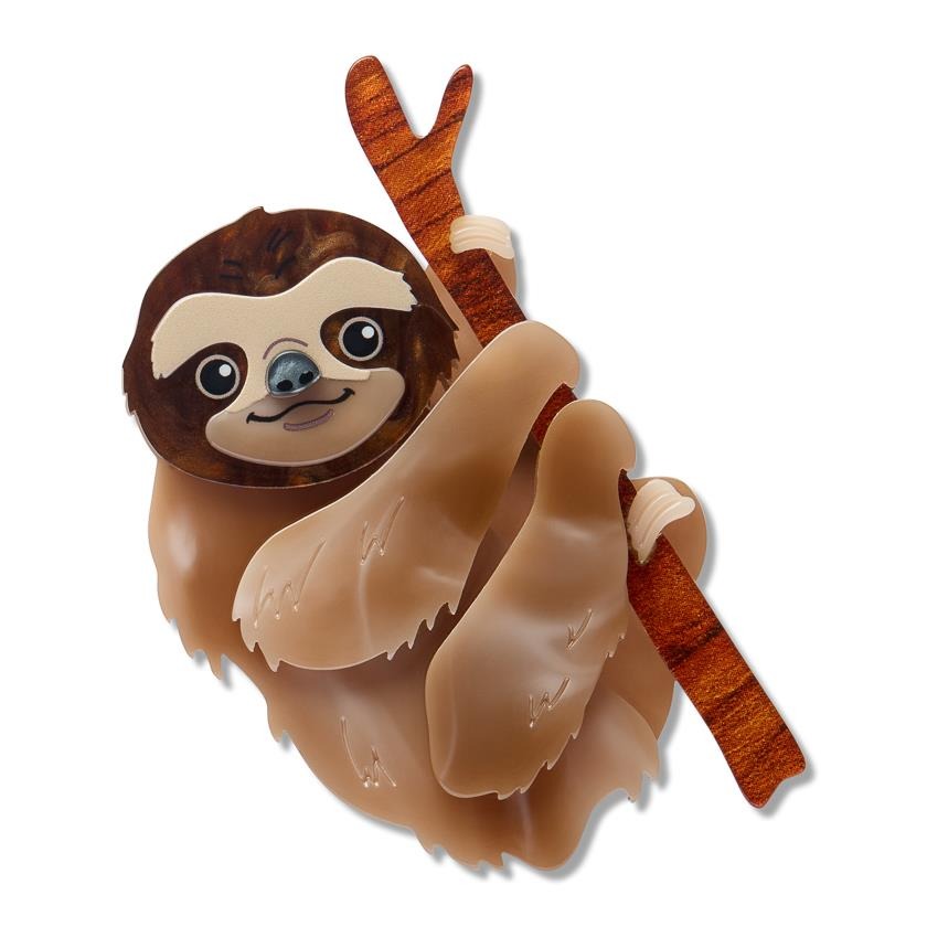 Erstwilder brož Pygmy Three-Toed Sloth