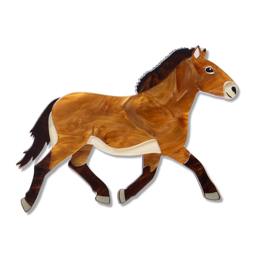 Erstwilder brož Takhi Wild Horse