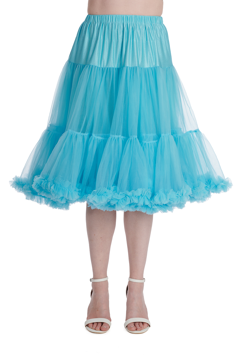 Banned Retro spodnička Lifeforms azurová dlouhá Velikost: XL-2XL