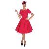 Dolly & Dotty šaty Darlene - Red & White Polka