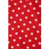 Darlene 50's Style Swing Dress in Red White Polka 10