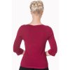 Banned Retro Addicted Top - Plum
