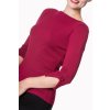 Banned Retro top Addicted - Plum