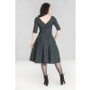 Hell Bunny Peebles 50's Dress - Green