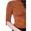 Banned Retro top Addicted - Brown