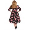 H&R London retro šaty Ava Floral