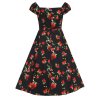 Collectif retro šaty Dolores - Deathly Apples