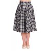 WINTER CHECK SWING SKIRT 1