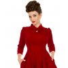 Alyssa Red Swing Dress 4