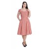 Banned Retro Row Boat Date Check Dress