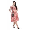 Banned Retro Row Boat Date Check Dress