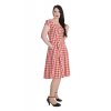 Banned Retro Row Boat Date Check Dress