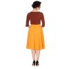 CUTE AS A BUTTON SKIRT Mustard 2