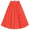 Paula Polka Dot Swing Skirt 3
